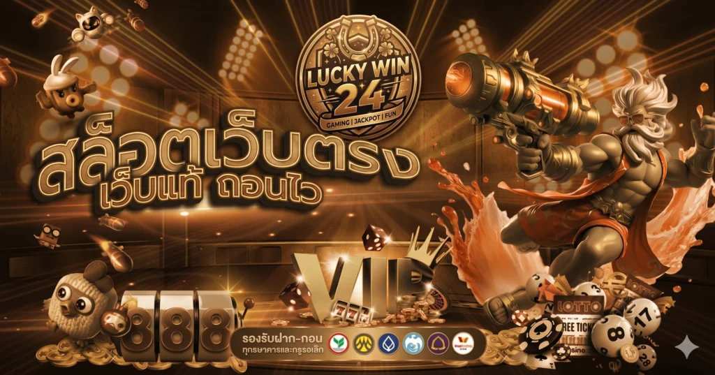 เล่น luckywin24 ระบบฝากถอนออโต้ 24 ชั่วโมง